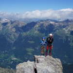 Beklimming Badile (Zwitserland) 2