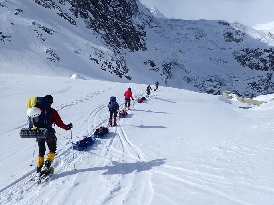 Trainingsweekend Alpen team Denali 1
