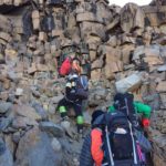 Eerste beklimming Western Breach Kilimanjaro 2