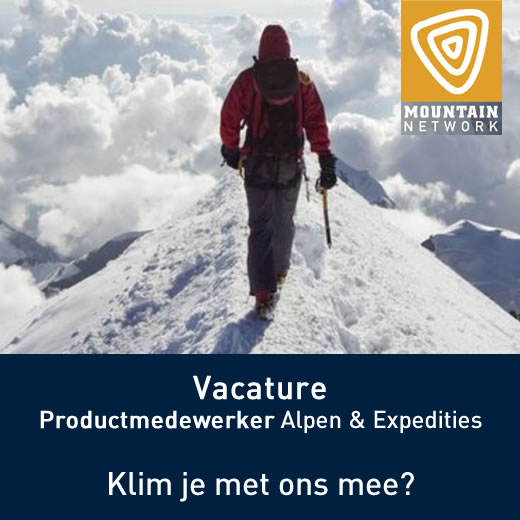 Vacature Productmedewerker Alpen&Expedities 1
