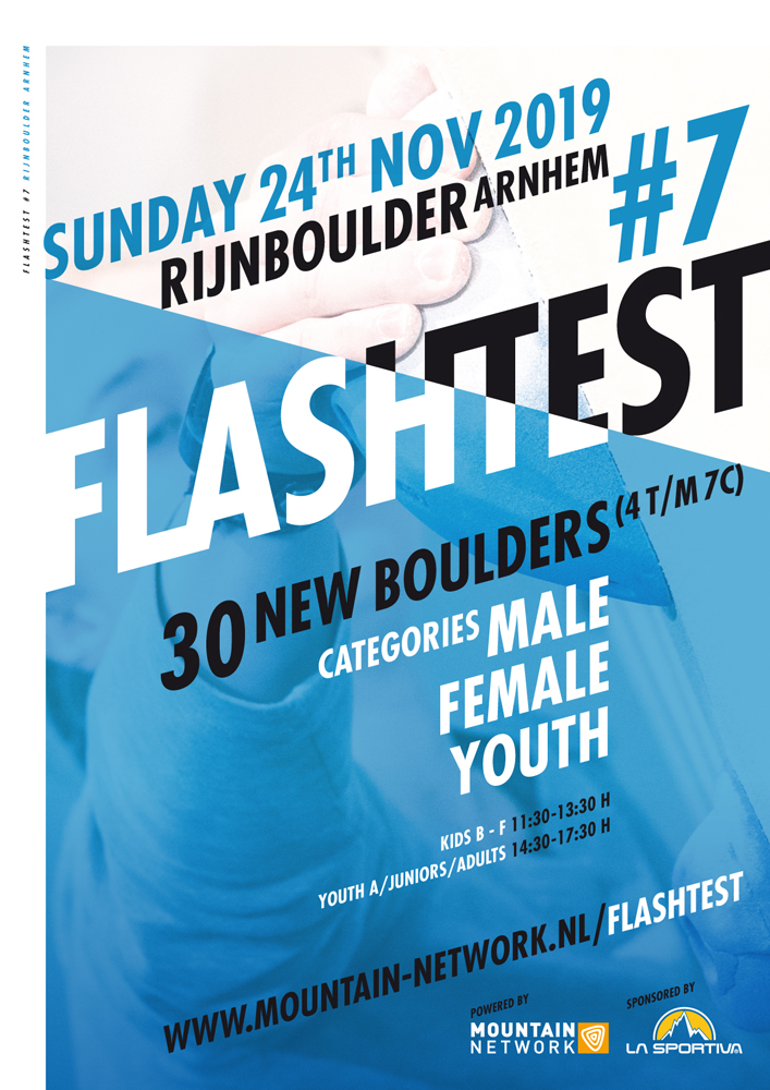 Flashtest #7 in RijnBoulder 1