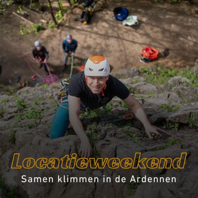 Locatie weekend Amsterdam 23 - 25 augustus 2024! Een weekend samen klimmen in de Ardennen. Ga zelfstandig klimmen met je klimmaatjes of volg een cursus Introductie Outdoor Voorklimmen - Single Pitch - Multi Pitch - Trad! 🧗‍♀️

Voor meer info zie link in bio.