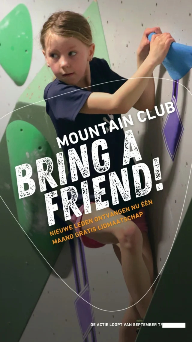 Zoek jij een nieuwe sport en hou je wel een beetje van een uitdaging? Kom dan klimmen bij de mountain club!
Wanneer je in de maanden september of oktober een lidmaatschap afsluit krijg je de eerste maand gratis!
Boek snel je proefles via onze website of via de link in de bio.
.
.
.
#noardwand #mountainclub #mountainnetwork