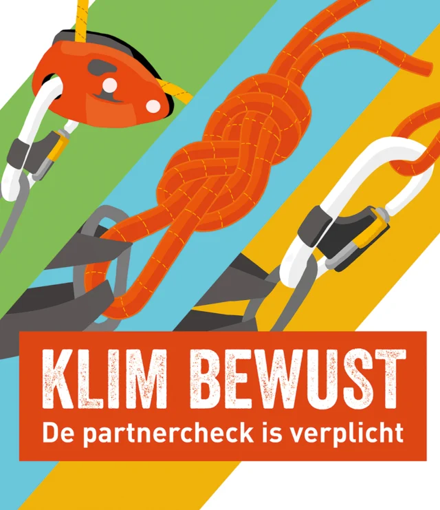 Klim Bewust!
Ieder jaar besteden we samen met de Stichting Veiligheid Klimsport een week lang extra aandacht aan veiligheid in de klimhal. Omdat we zien dat incidenten vaak een direct gevolg zijn van een niet volledige partnercheck, zetten we die ook dit jaar graag weer in het voetlicht. Weten hoe? Check de link in bio voor meer informatie over deze campagne.
.
.
.
#klimbewust #svk #nkbv #klimmen #veilig #partnercheck #metjehandenenjeogen #checkyoucheckme #iflyoulovemecheckme