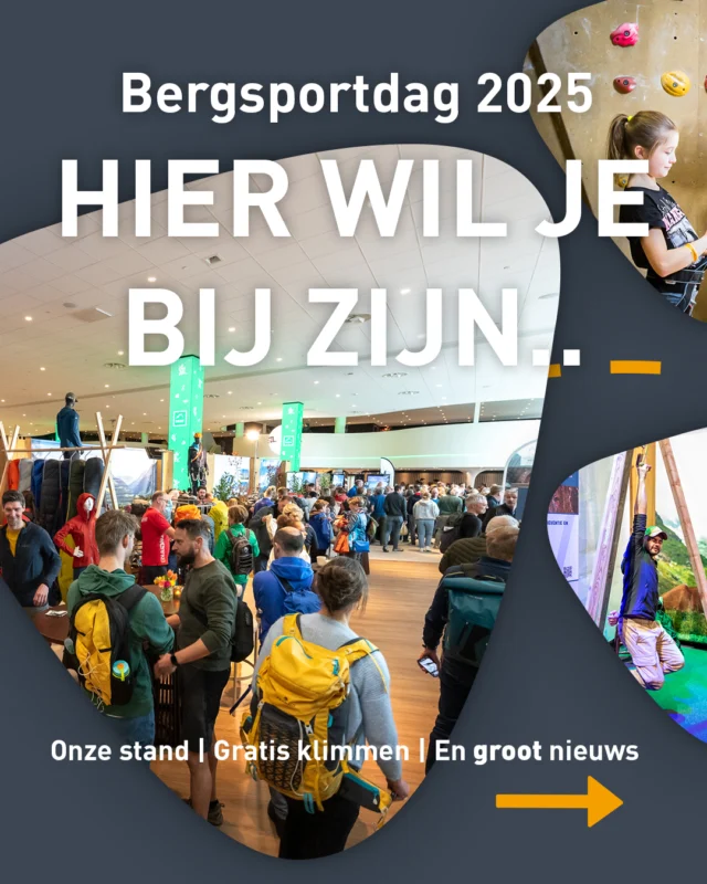BERGSPORTDAG 2025 (link in bio voor de tickets!)

Hier zijn onze must see's voor de dag! Haal je kaarten snel in huis en ga met vrienden, familie of lekker zelf op pad! Er zijn nog maar enkele kaarten beschikbaar!

📣 Wij zullen voor heel klimmend Nederland GROOT nieuws aankondigen in de Grand Hall om 11:45, net voor de lezing van Mathilda Söderlund. Dit is iets wat je niet wilt missen en wat een grote stap is voor de klim-community.

🎤 Een must see! De lezing van Mathilda Söderlund. Zoals de @_nkbv  zelf aangaf; Matilda Söderlund is een Zweedse professionele klimster die tijdens de Bergsportdag haar inspirerende verhaal deelt. Ze vertelt over haar hoogtepunten in de klimsport en de persoonlijke drijfveren achter haar succes. Haar levensverhaal is bijzonder..

🧗 De hele dag GRATIS klimmen voor bezoekers van de bergsportdag. Dit kan bij onze hal in Nieuwegein. Dit is 100 meter lopen en je bent er binnen een minuut!

💪 Bezoek onze Mountain Network stand de gehele dag voor een leuke winactie, informatie en kennis over klimmen/boulderen en de cursussen!

De Bergsportdag is dé dag waar menig klim- en bergsporters graag komen voor inspiratie, nieuwe spullen, oude spullen herstellen en lekker praten over de klimsport.

Kom jij ook? Haal snel de laatste kaarten! 👉 link in bio

#klimmen #bergsportdag2025 #nkbv #mountainnetwork #outdoorklimmen #boulderen