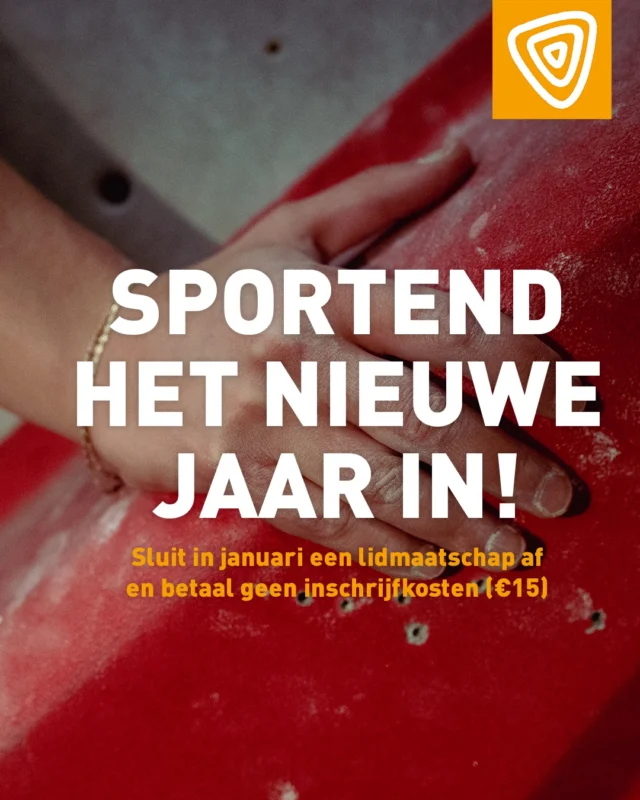Begin het jaar sportend met deze deal! 👇

Ga voor die goede voornemens en ga klimmen of boulderen!

We hebben in januari een mooie aanbieding: 
👉Betaal geen inschrijfgeld à €15,- 
👉Heb je nog strippen op je kaart staan en lukt het niet om deze voor 1 januari op te maken, dan zetten we deze strippen om in een tegoed om (een gedeelte van) de 2e maand van je lidmaatschap te betalen. 

Je hoeft hier zelf niets voor te doen. Via de ledenadministratie krijg je een bericht om welk bedrag dit gaat en hoe dit gebruikt wordt. Let op: deze actie is niet van
toepassing voor klanten die de afgelopen 3 maanden een lidmaatschap hebben gehad.

Wij wensen je veel sportplezier! 😄
#boulderen #toprope #sporten #sport
